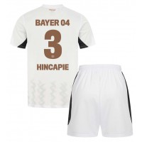 Bayer Leverkusen Piero Hincapie #3 Bortatröja Barn 2024-25 Kortärmad (+ Korta byxor)